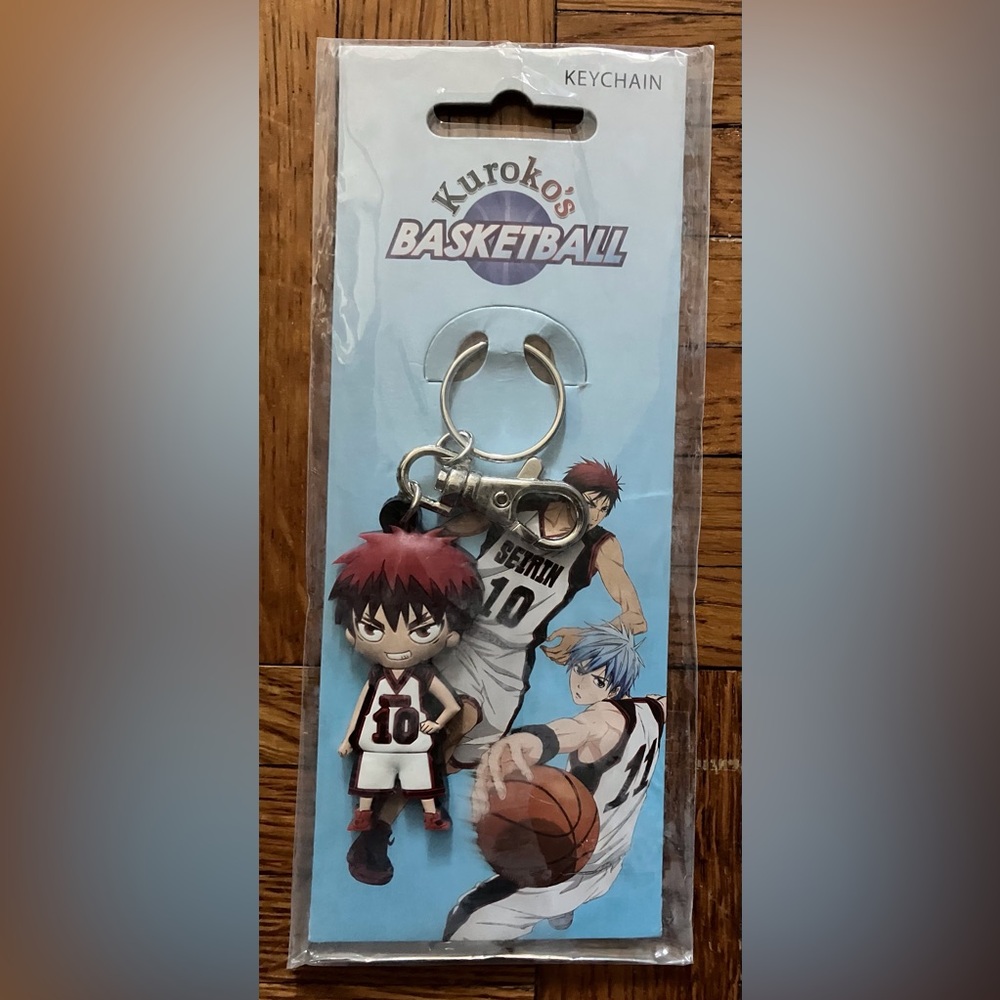 Kuroko's Basketball Taiga PVC Keychain ~ Brand New